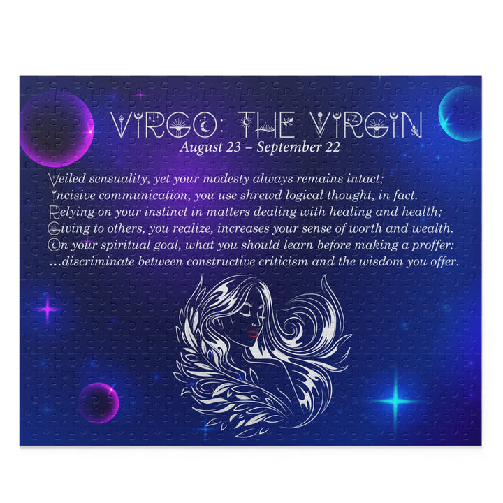 Virgo Acrostic Poem Puzzle