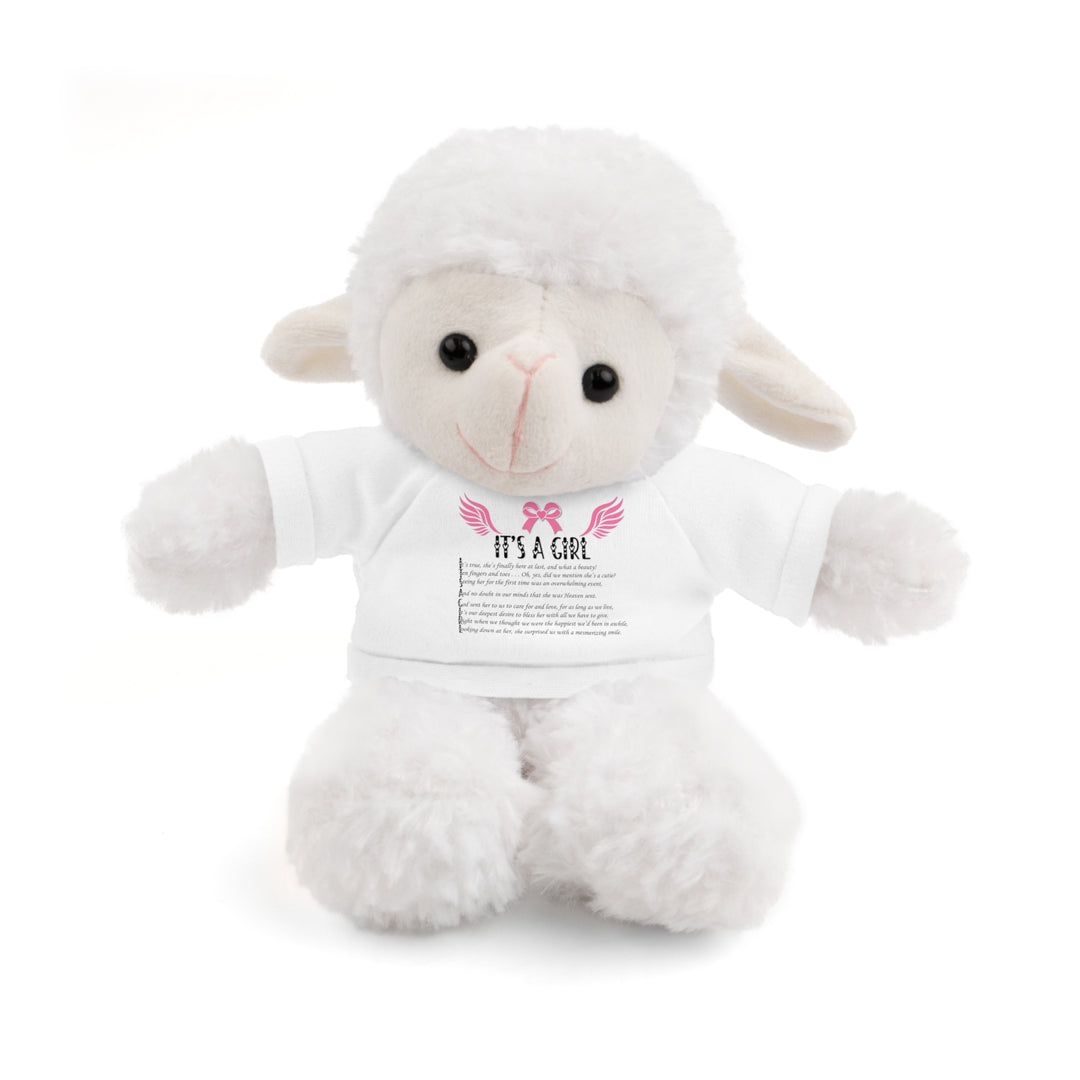 It's a Girl Acrostic Poem Stuffed Animal Collection with T-Shirt - Wings