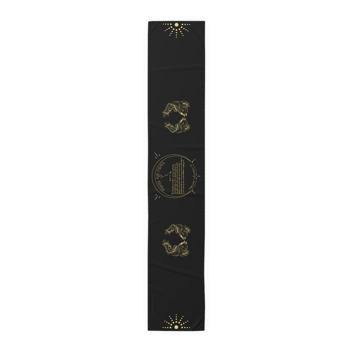 Pisces Acrostic Poem Table Runner