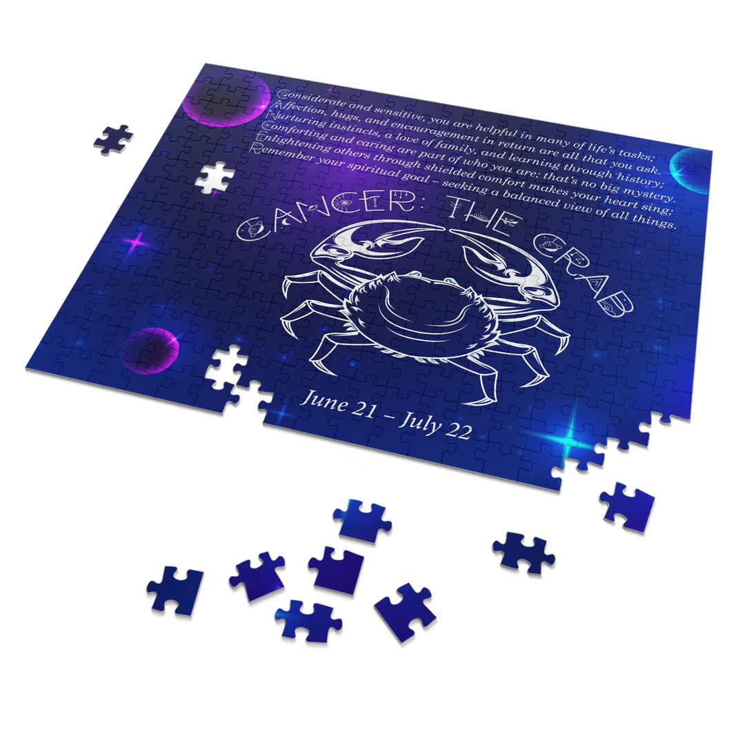 Cancer Acrostic Poem Puzzle - Tin Box