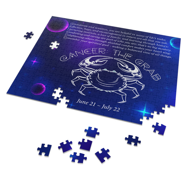 Cancer Acrostic Poem Puzzle - Tin Box