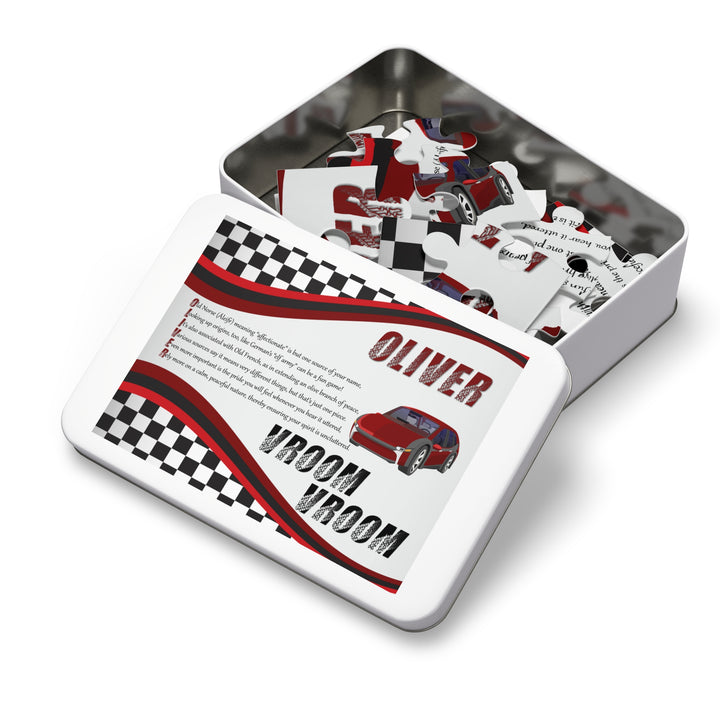 Namesakes Acrostic Poem Jigsaw Puzzle - Toy Cars