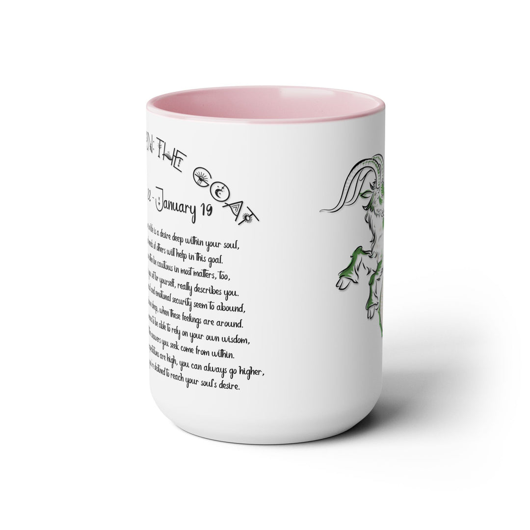 Capricorn Two-Tone Coffee Mugs - 15oz