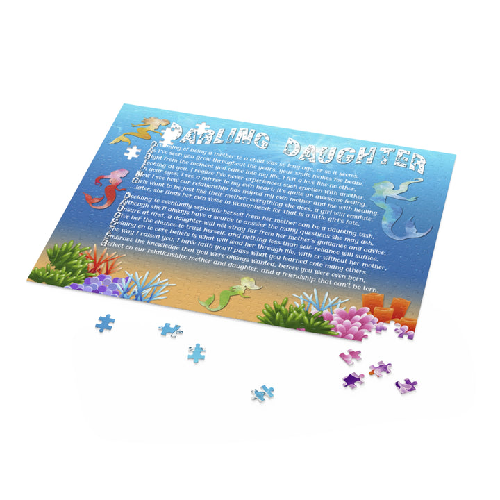 It's Just a Phrase "Darling Daughter" Acrostic Poem Jigsaw Puzzle