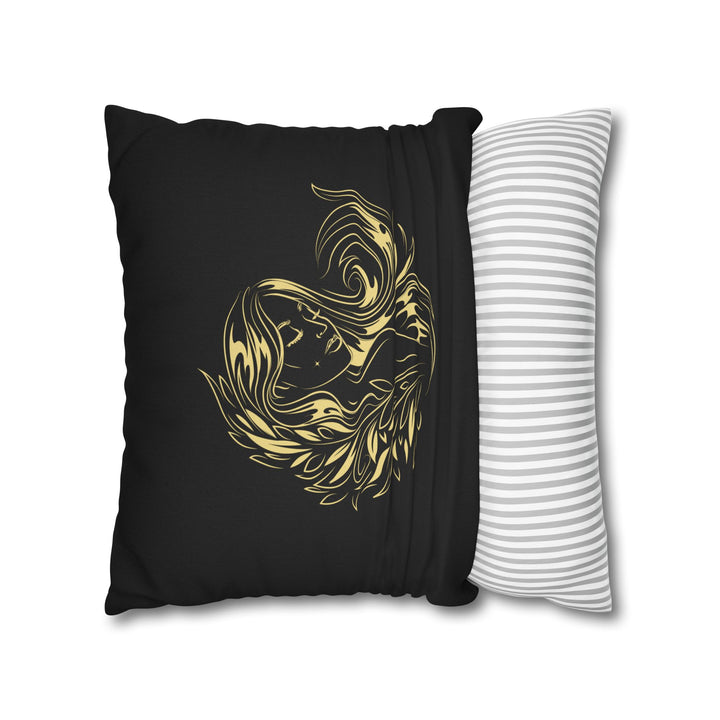 Virgo Acrostic Poem Pillow Cover