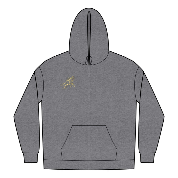 Aries Acrostic Poem Unisex Jersey Full-Zip Hoodie