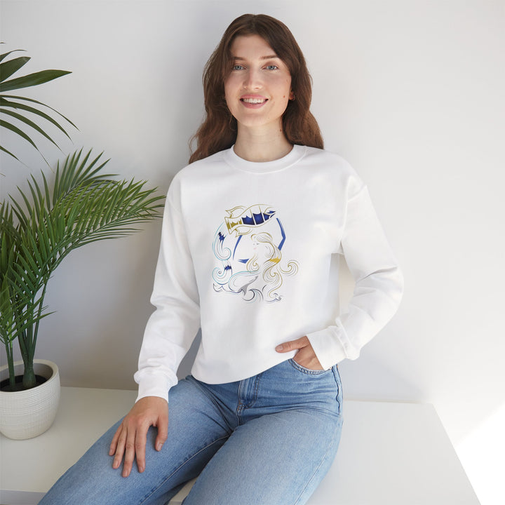 Aquarius Acrostic Poem Astrology Sweatshirt - Unisex