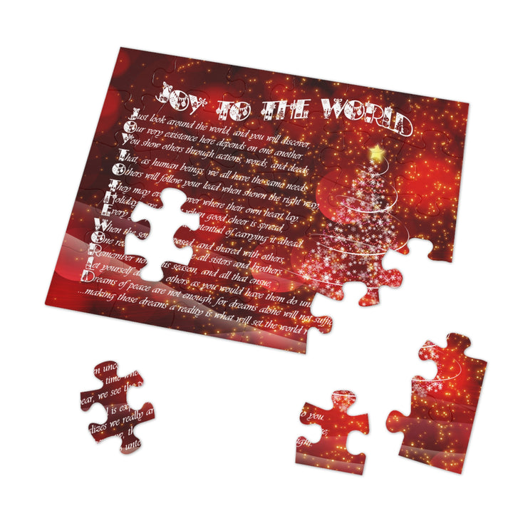 It's Just a Phrase Acrostic Poem Jigsaw Puzzle - Joy to the World