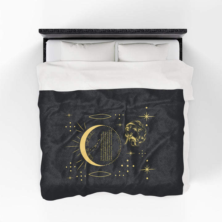 Taurus Acrostic Poem Velveteen Blanket
