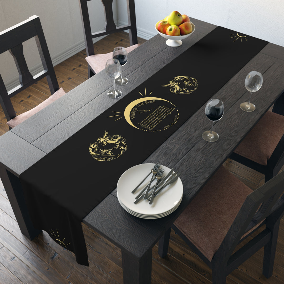 Taurus Acrostic Poem Table Runner