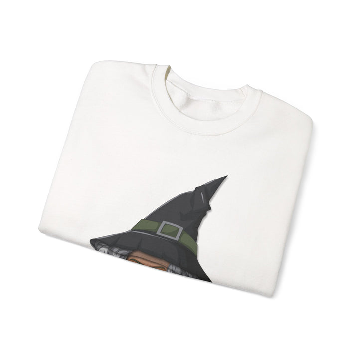 Happy Halloween Acrostic Poem Sweatshirt -  Old Witch