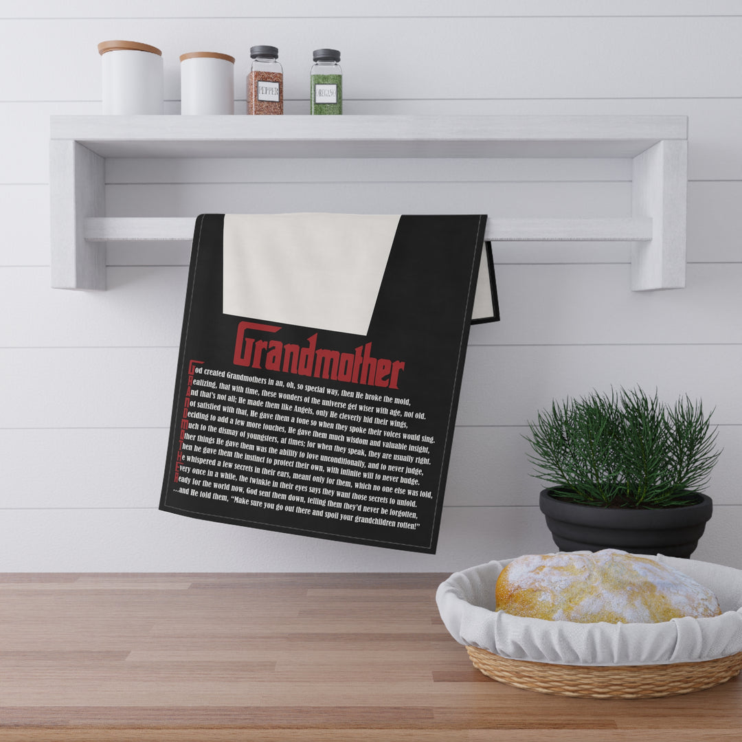 "Grandmother" Acrostic Poem Kitchen Towel