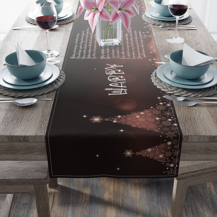 “Happy Holidays” Table Runner