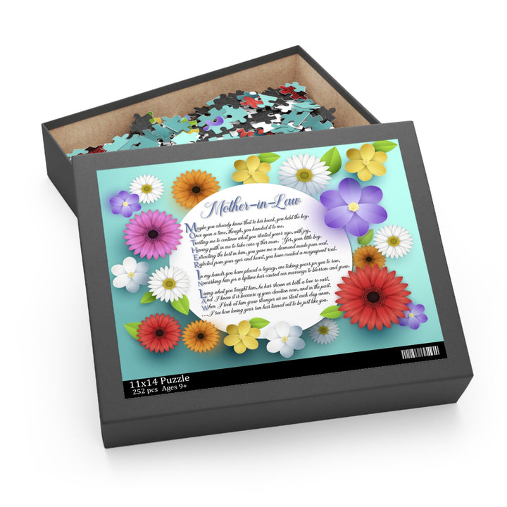 It's Just a Phrase "Mother-in-Law" Acrostic Poem Jigsaw Puzzle