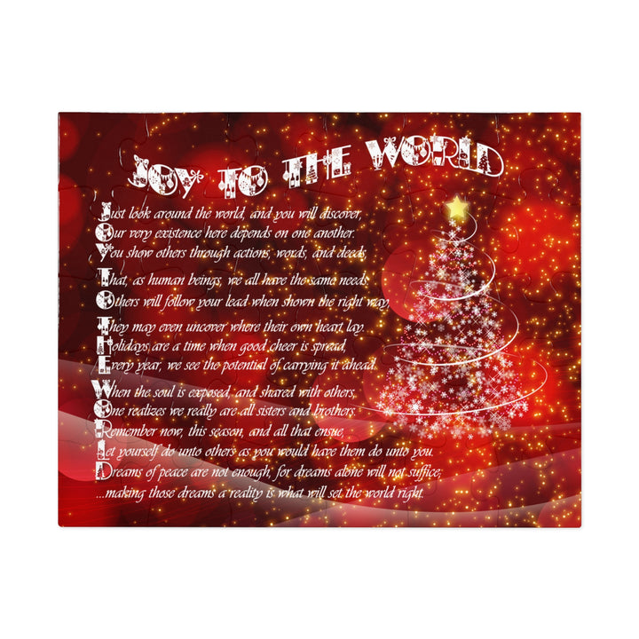 It's Just a Phrase Acrostic Poem Jigsaw Puzzle - Joy to the World