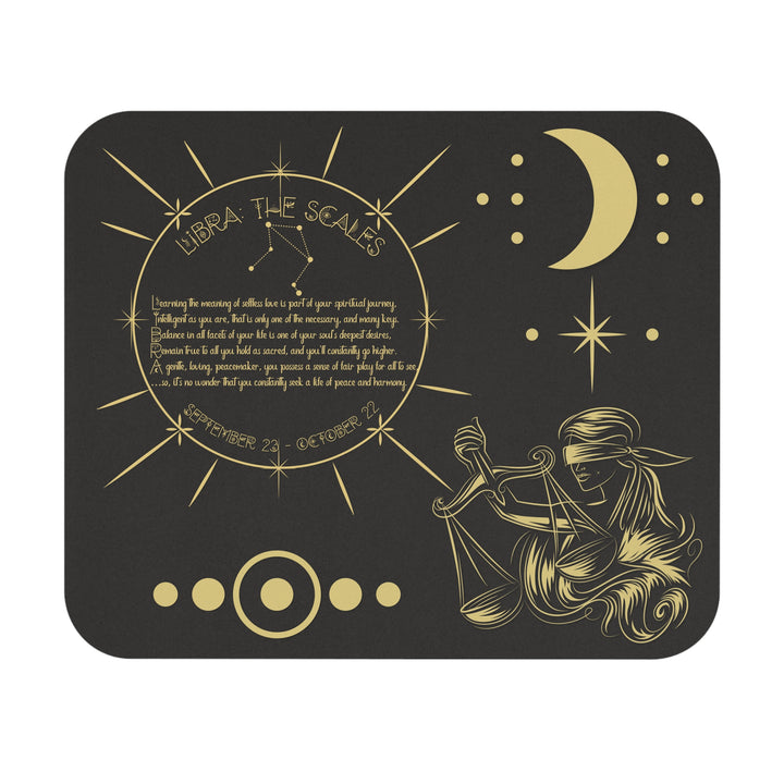 Written in the Stars Acrostic Poem Mouse Pad - "Libra"