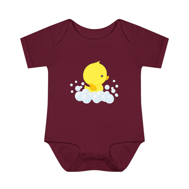 Baby Steps "It's a Boy" Acrostic Poem Bodysuit - Ducky Design