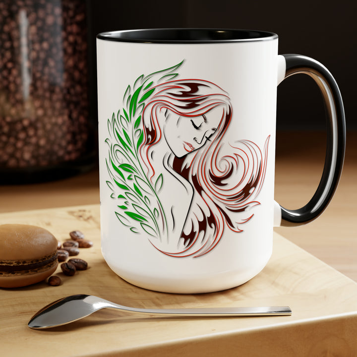 Written in the Stars Two-Tone Coffee Mugs - 15oz - Virgo
