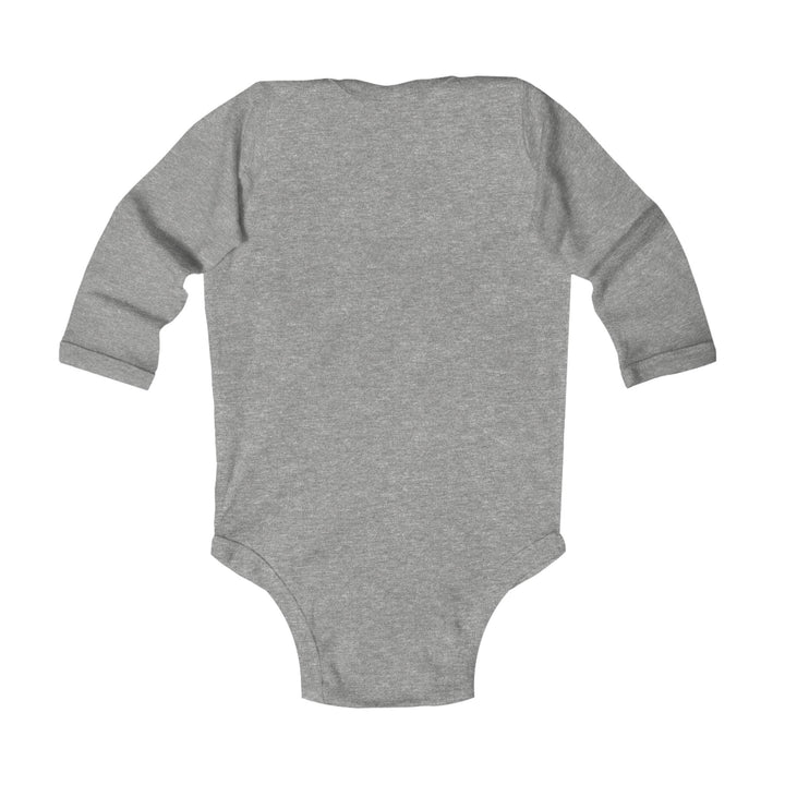 Baby Feet Acrostic Poem Infant Long Sleeve Bodysuit - Camo - Personalized