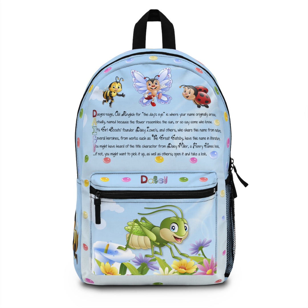 Namesakes Backpack - Flowers and Insects