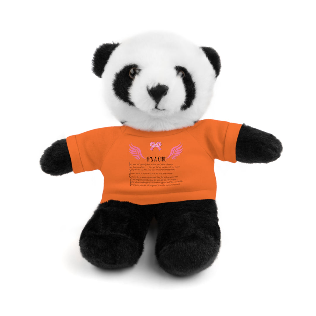 Baby Steps Stuffed Animals with Tee - It's a Girl