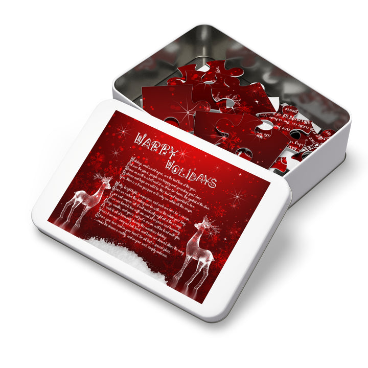 It's Just a Phrase Acrostic Poem Jigsaw Puzzle - Happy Holidays