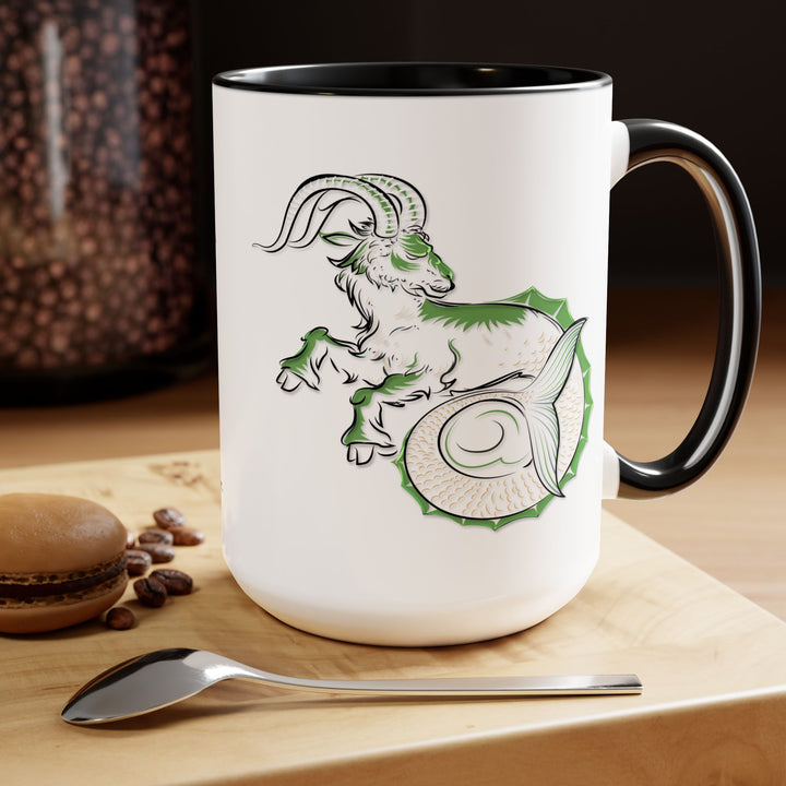 Capricorn Two-Tone Coffee Mugs - 15oz