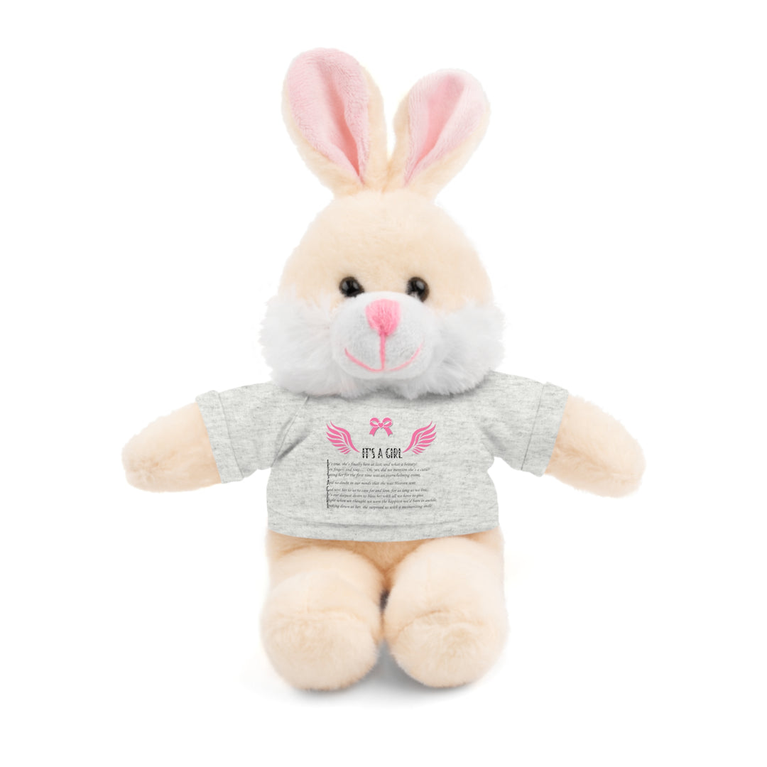 Baby Steps Stuffed Animals with Tee - It's a Girl
