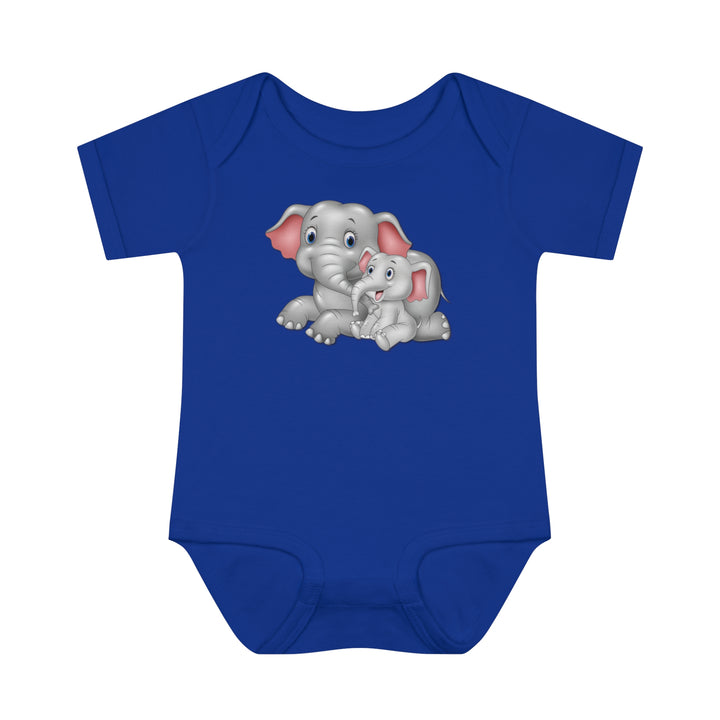 Baby Steps "It's a Girl" Acrostic Poem Bodysuit - Mommy & Baby Elephant
