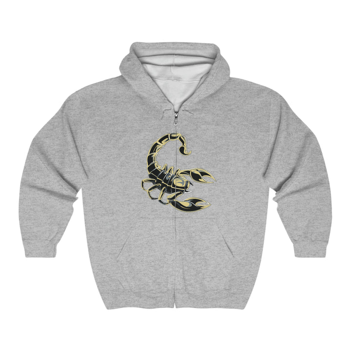 Written in the Stars Unisex Full Zip Hooded Sweatshirt - Scorpio