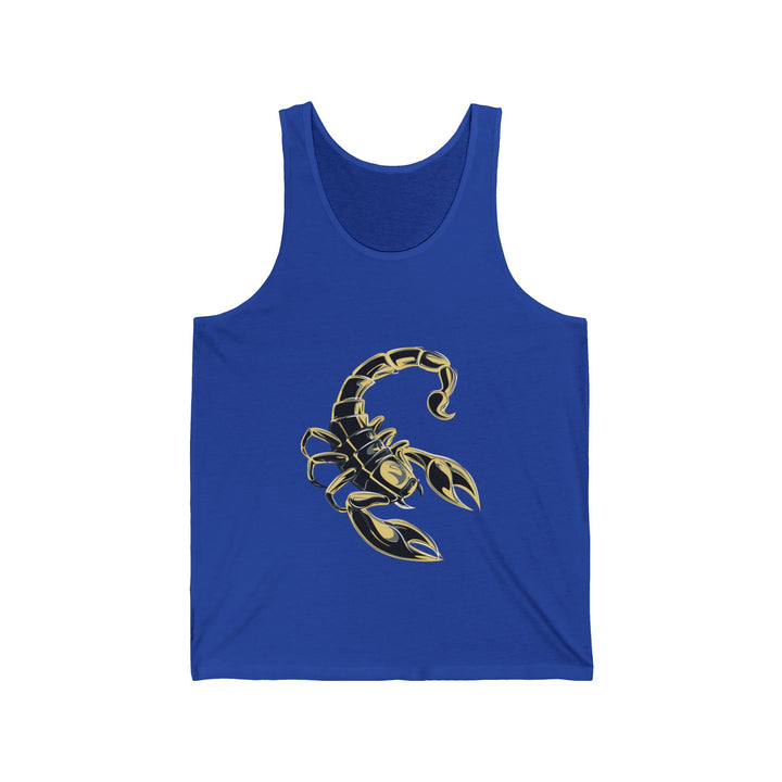 “Scorpio” Unisex Acrostic Poem Jersey Tank