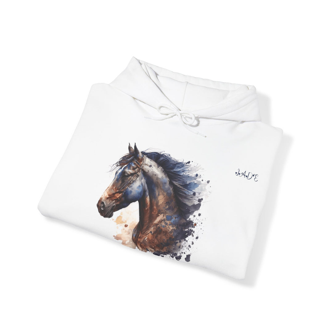 Namesakes, Personalized Acrostic Name Hoodie with Horse Graphic