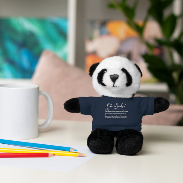 Oh, Baby Acrostic Poem Stuffed Animal Collection with T-Shirt