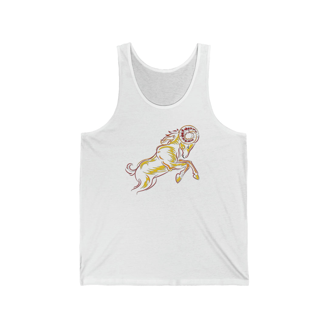 Written in the Stars Unisex Jersey Tank - Aries