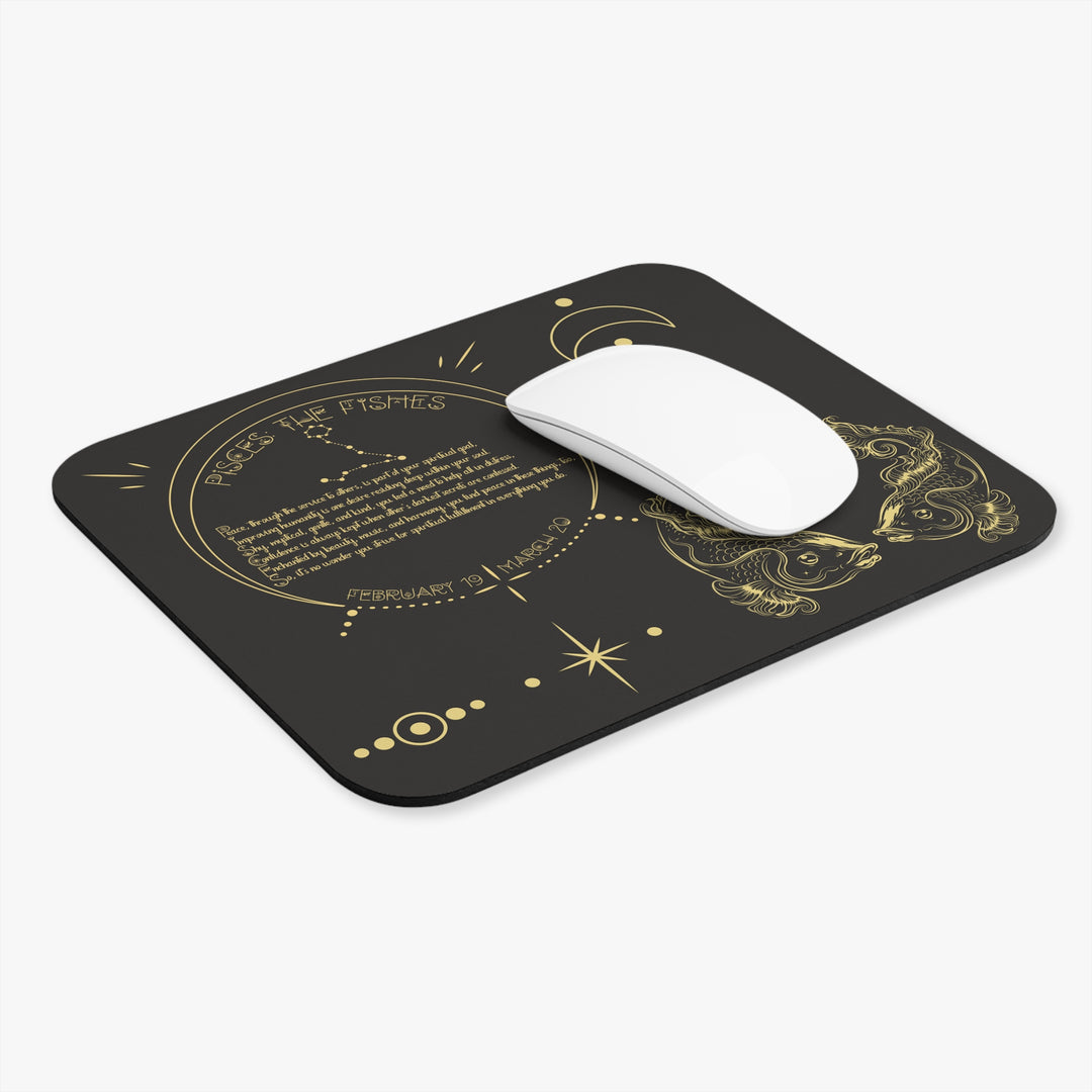 Written in the Stars Acrostic Poem Mouse Pad - "Pisces"