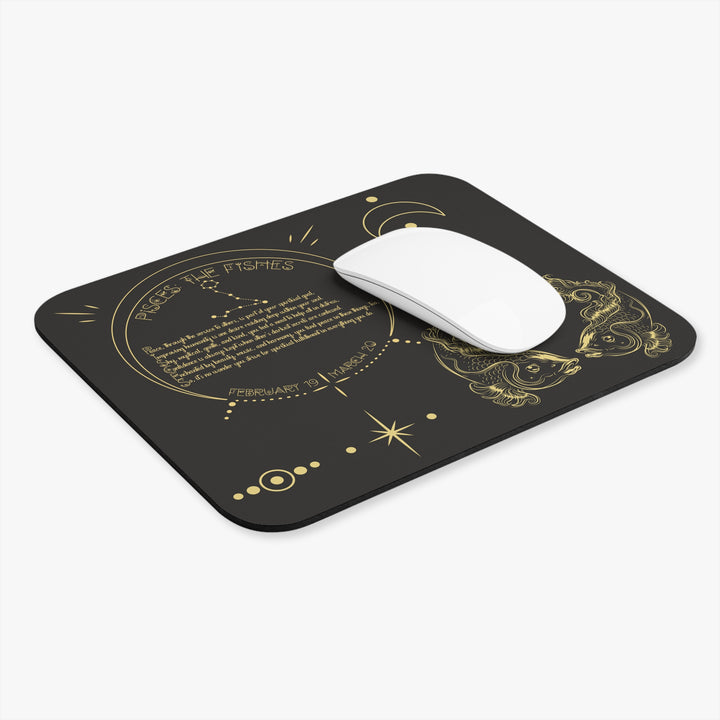 Written in the Stars Acrostic Poem Mouse Pad - "Pisces"
