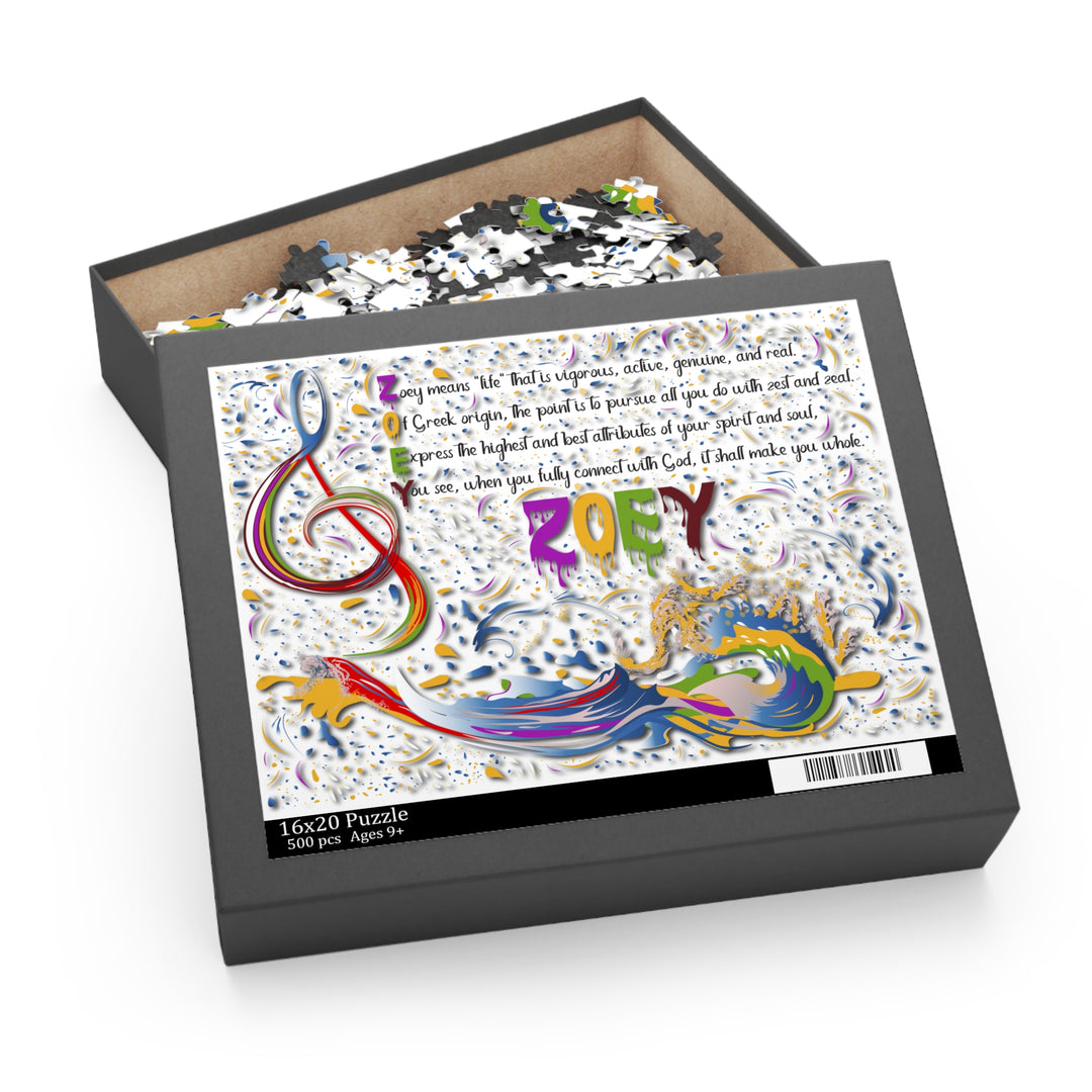 Namesakes Acrostic Poem Name Puzzle - Musical Splash
