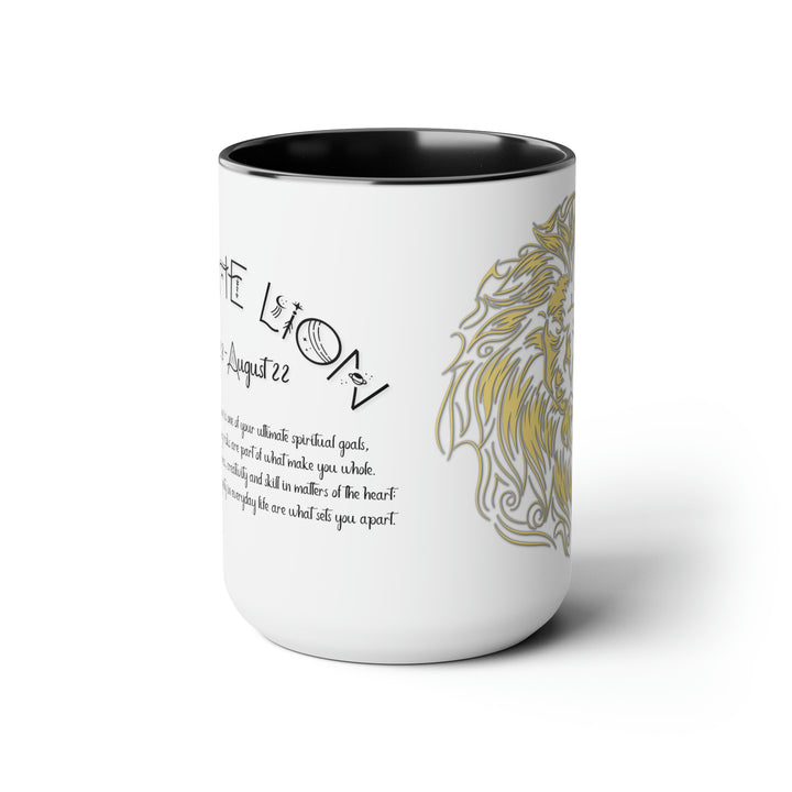 Written in the Stars Two-Tone Coffee Mugs - 15oz - Leo