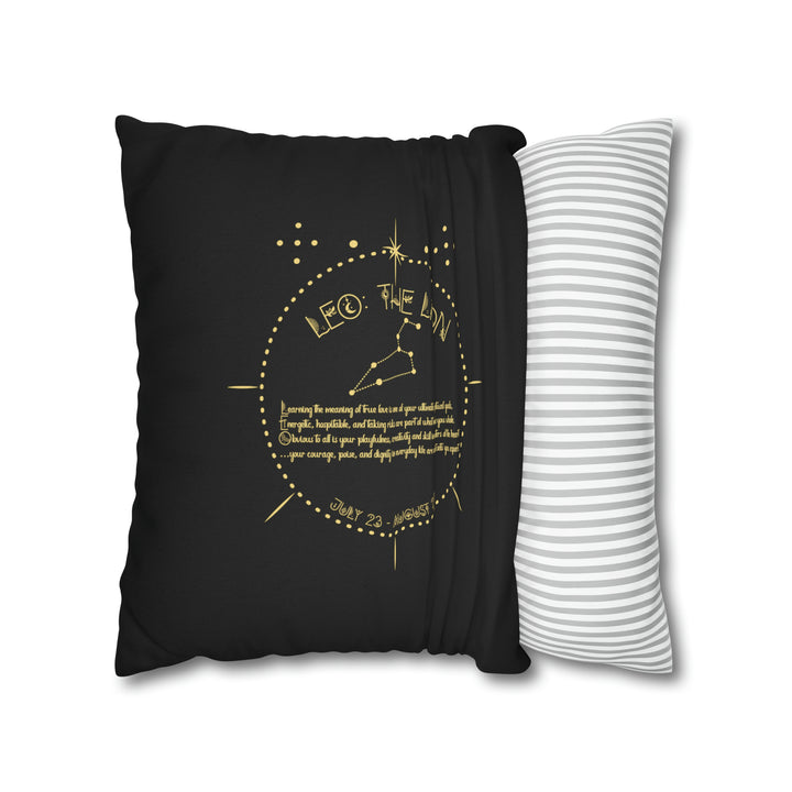 Written in the Stars Pillowcase/Cover Spelling Out "Leo"