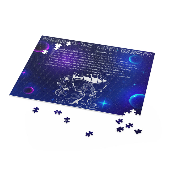 Aquarius Acrostic Poem Puzzle