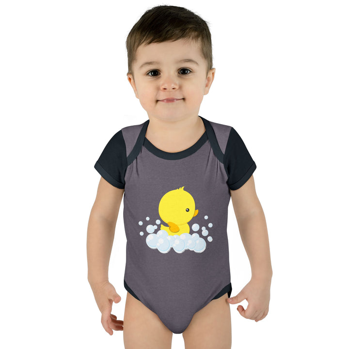 It's a Boy Acrostic Poem Baby Bodysuit - Ducky Design