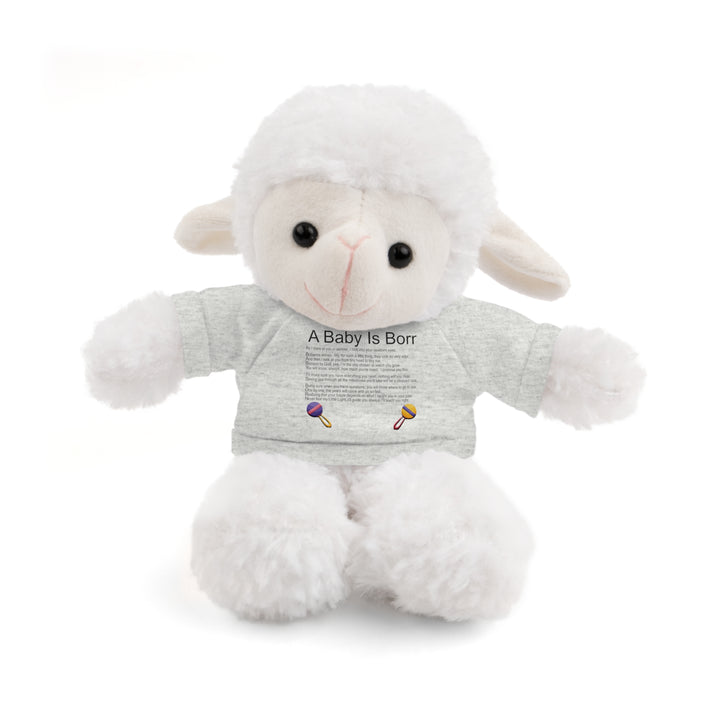 A Baby is Born Acrostic Poem Stuffed Animal Collection with T-Shirt - Wings