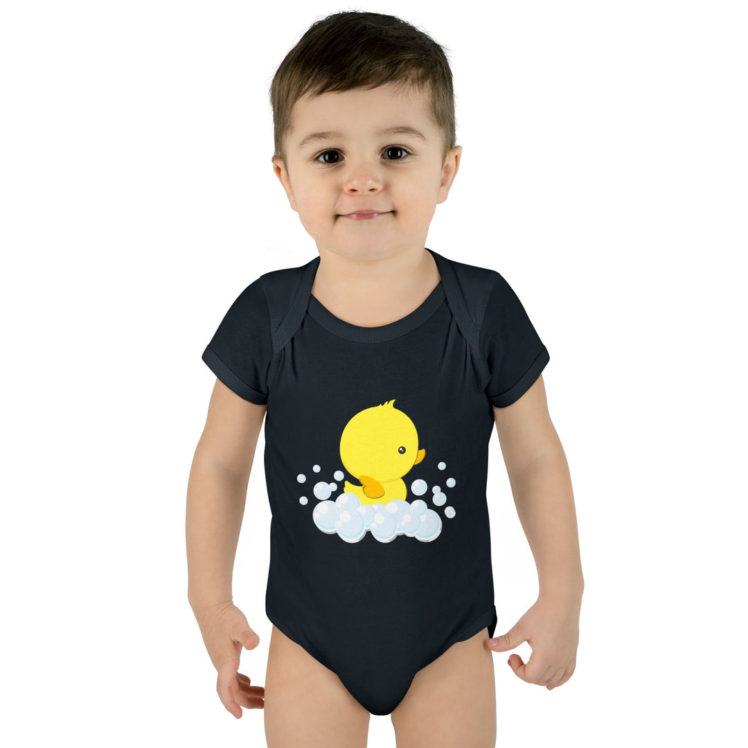 Baby Steps "It's a Boy" Acrostic Poem Bodysuit - Ducky Design