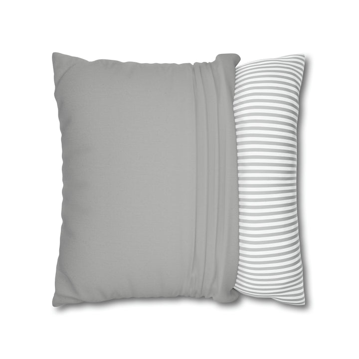 It's Just a Phrase "Mom and Dad" Acrostic Poem Grey Pillow Case/Cover