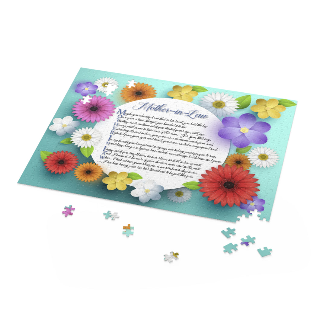 It's Just a Phrase "Mother-in-Law" Acrostic Poem Jigsaw Puzzle