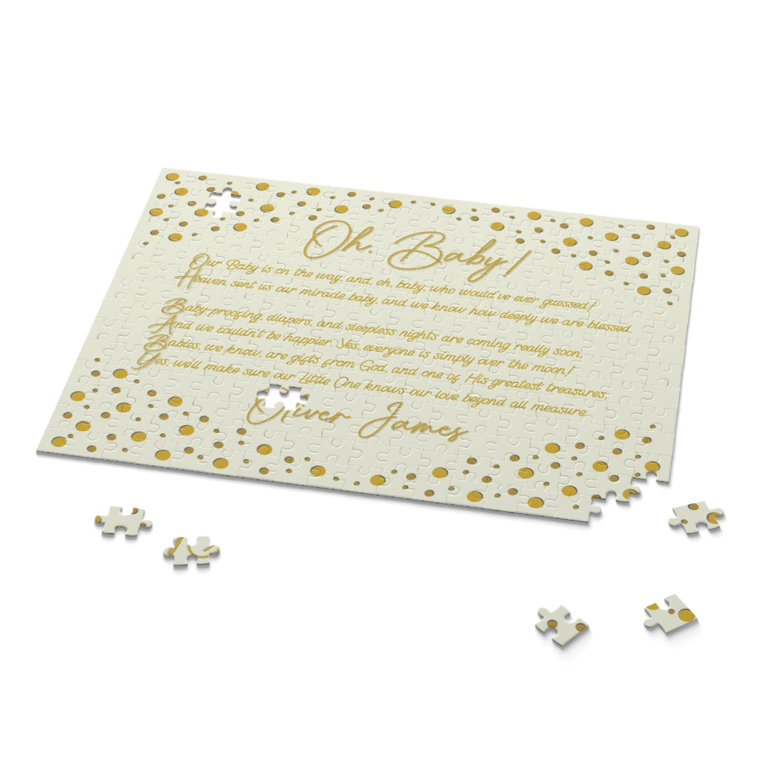 Oh, Baby! Acrostic Poem - Personalized