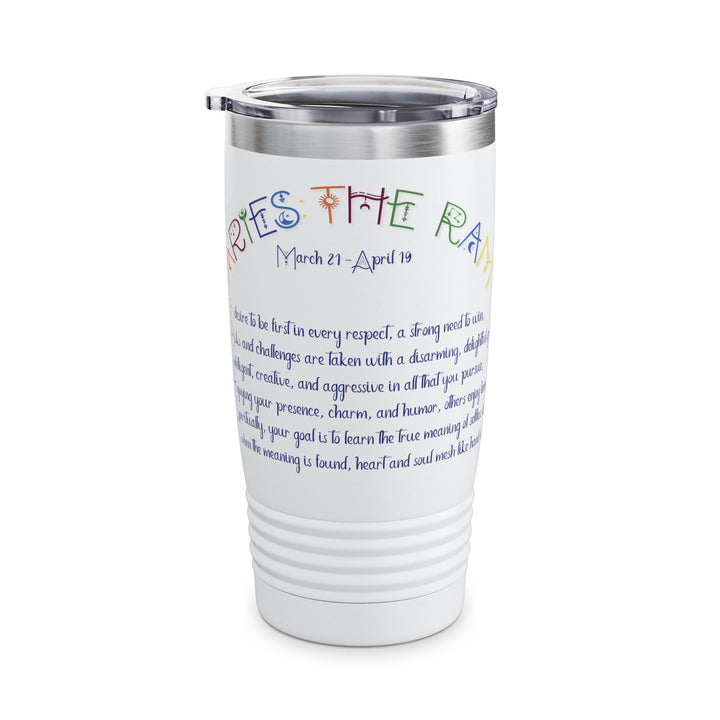 Aries Acrostic Poem Ringneck Tumbler - 20oz