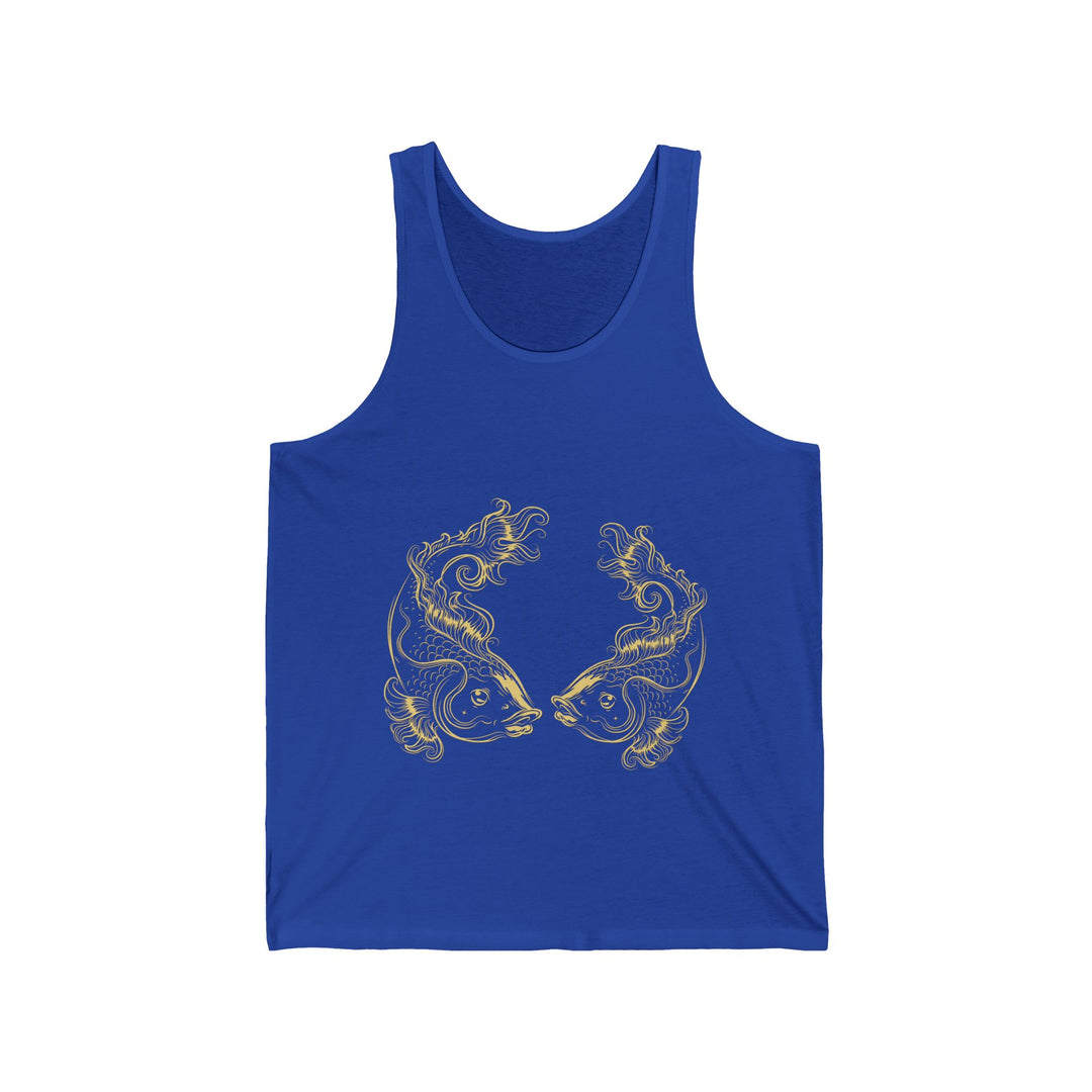 “Pisces” Acrostic Poem Unisex Jersey Tank