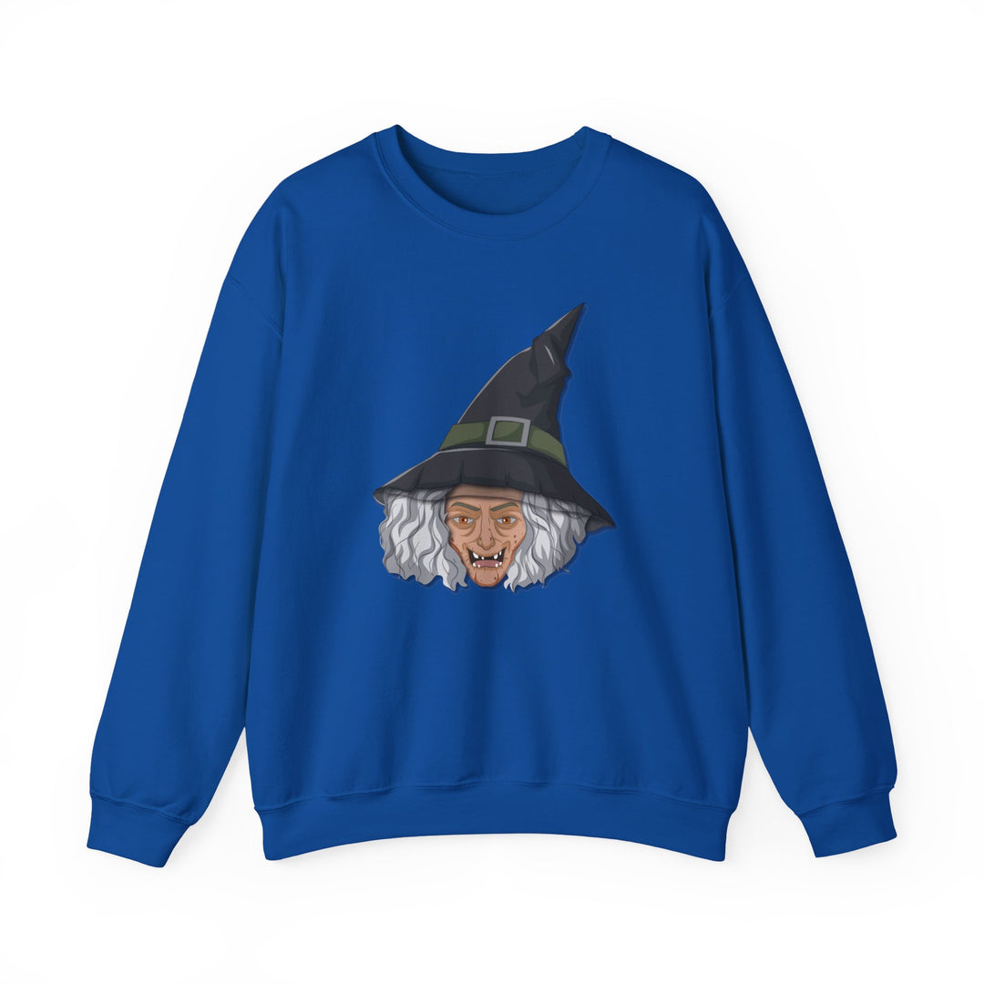 Happy Halloween Acrostic Poem Sweatshirt -  Old Witch