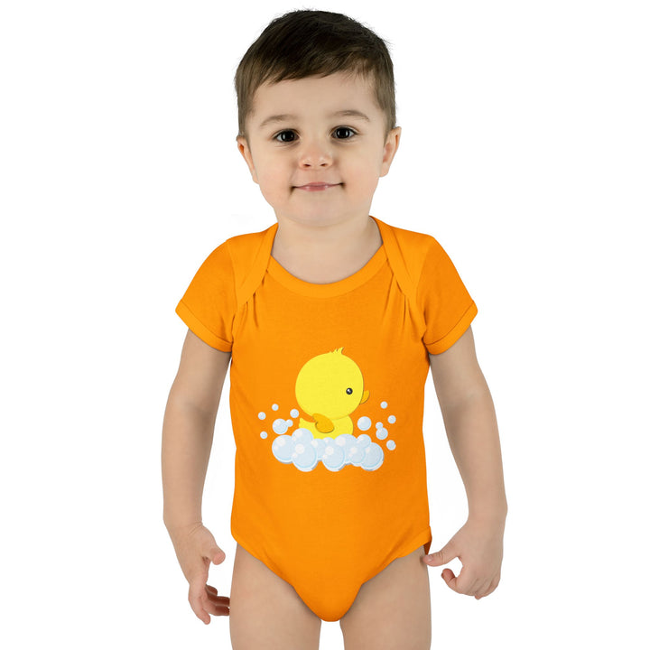 It's a Boy Acrostic Poem Baby Bodysuit - Ducky Design